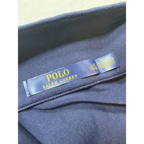 Women’s Polo Ralph Lauren Light Jacket Navy US Open Tennis Performance Pony Sz L - Picture 6 of 10